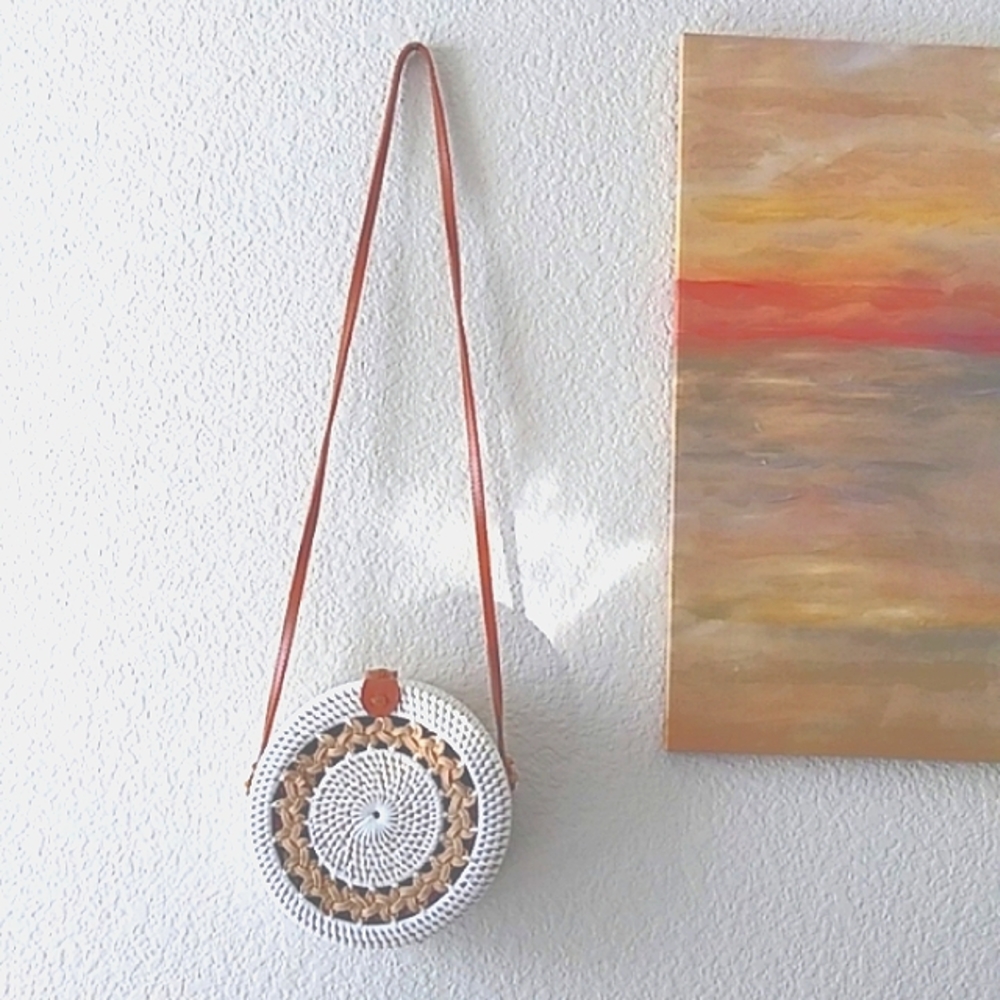 Handcrafted Bamboo Handbag from Bali